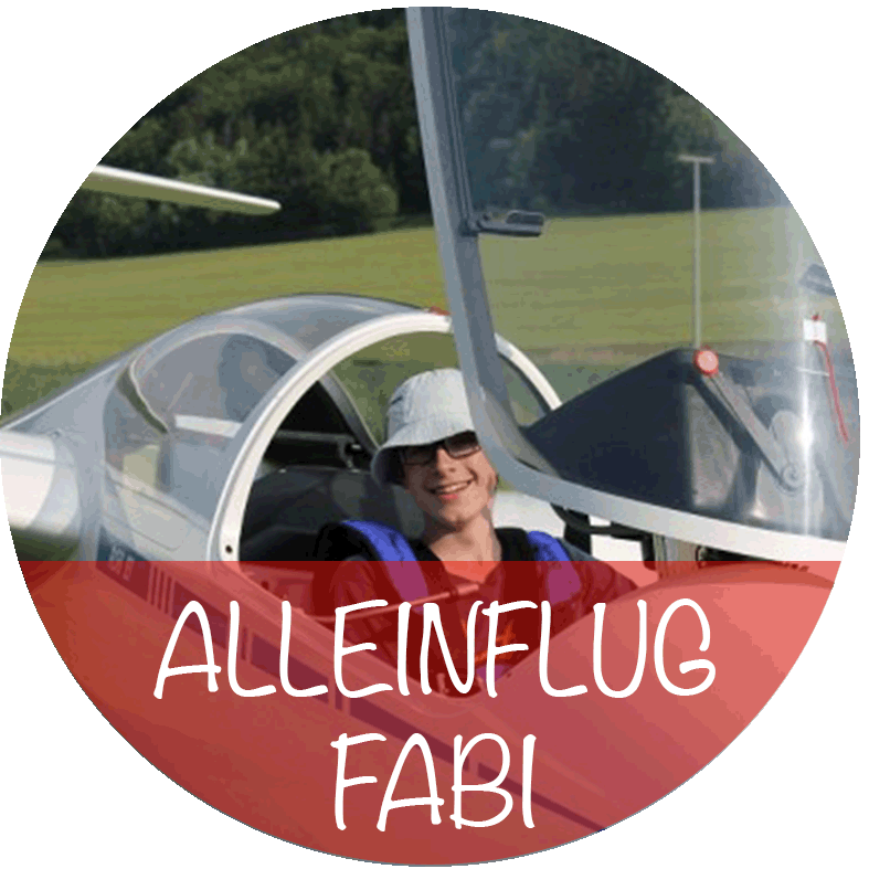 Fabis Alleinflug