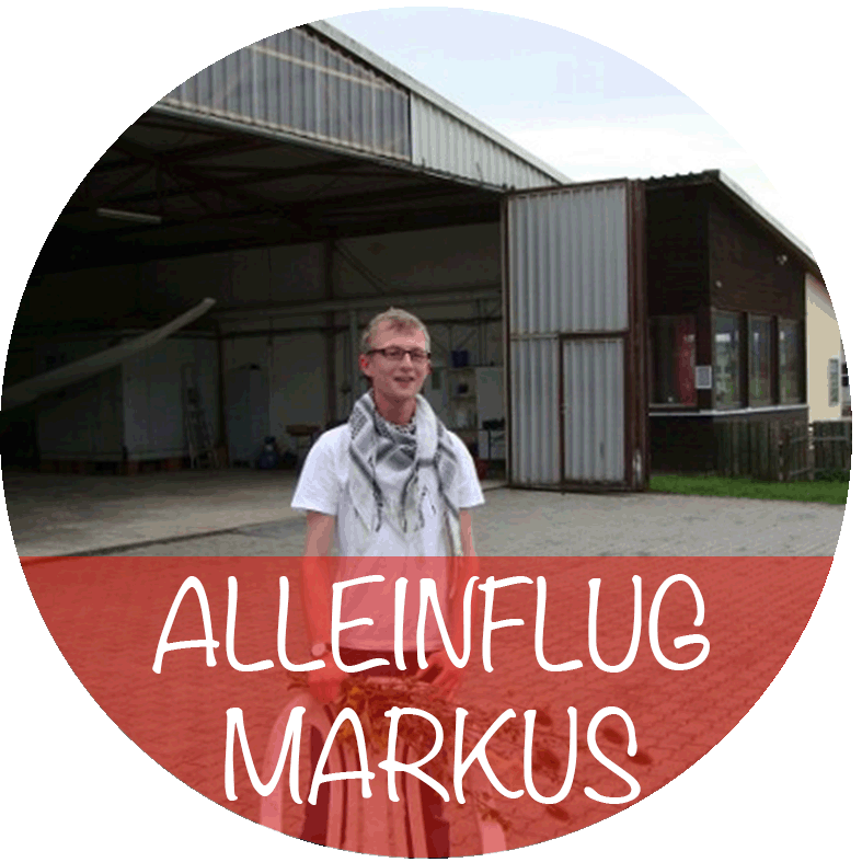 Markus Alleinflug